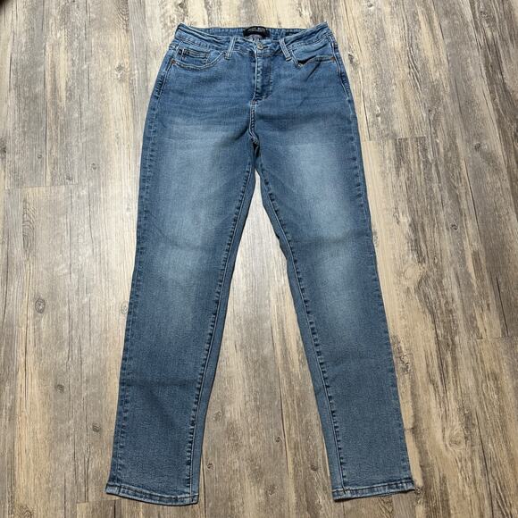 Judy Blue Denim - Judy Blue Boyfriend Fit Jeans Womens 7/28 Blue High Rise Stretch JB88337